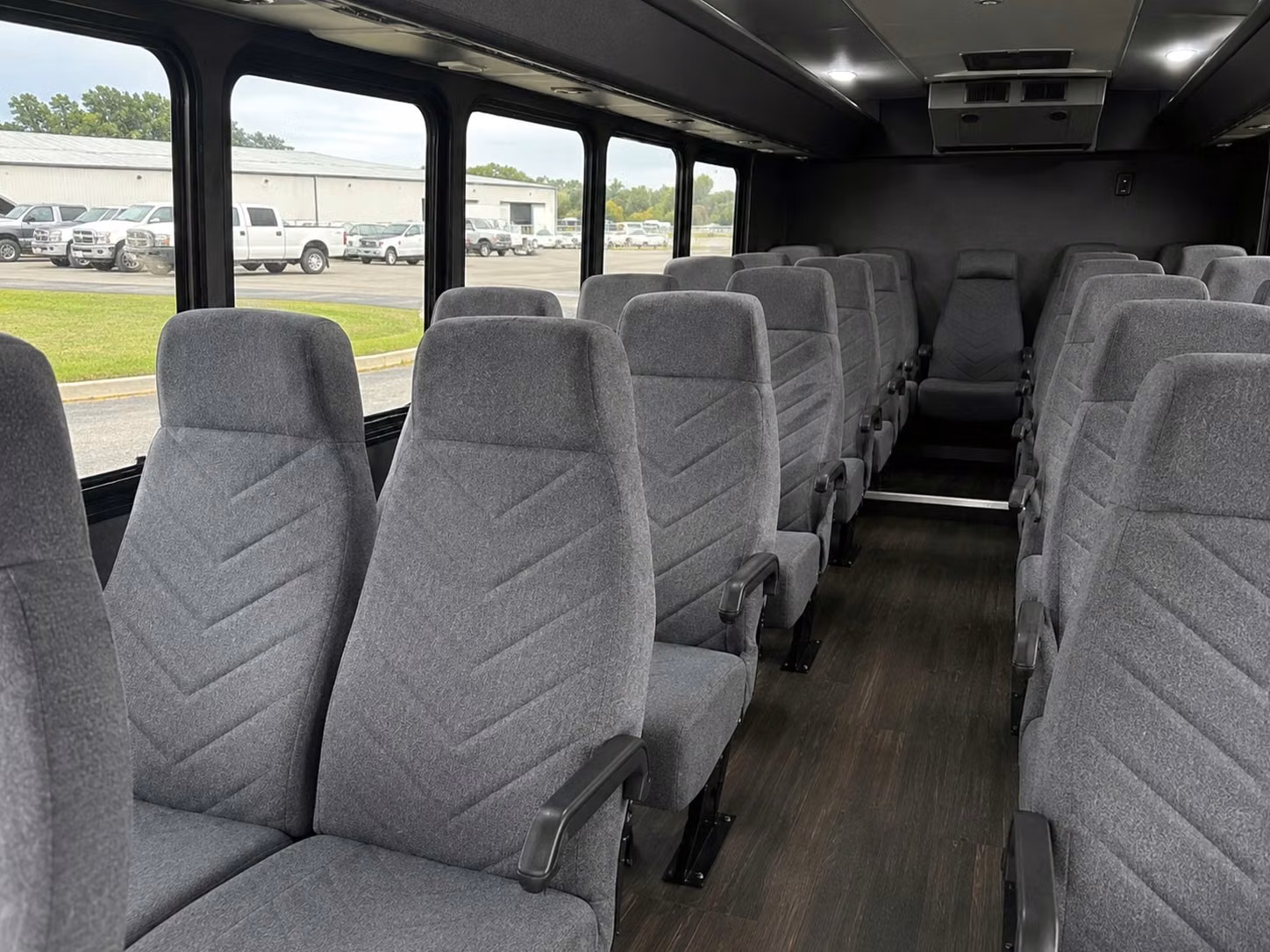 18 passenger minibus inside