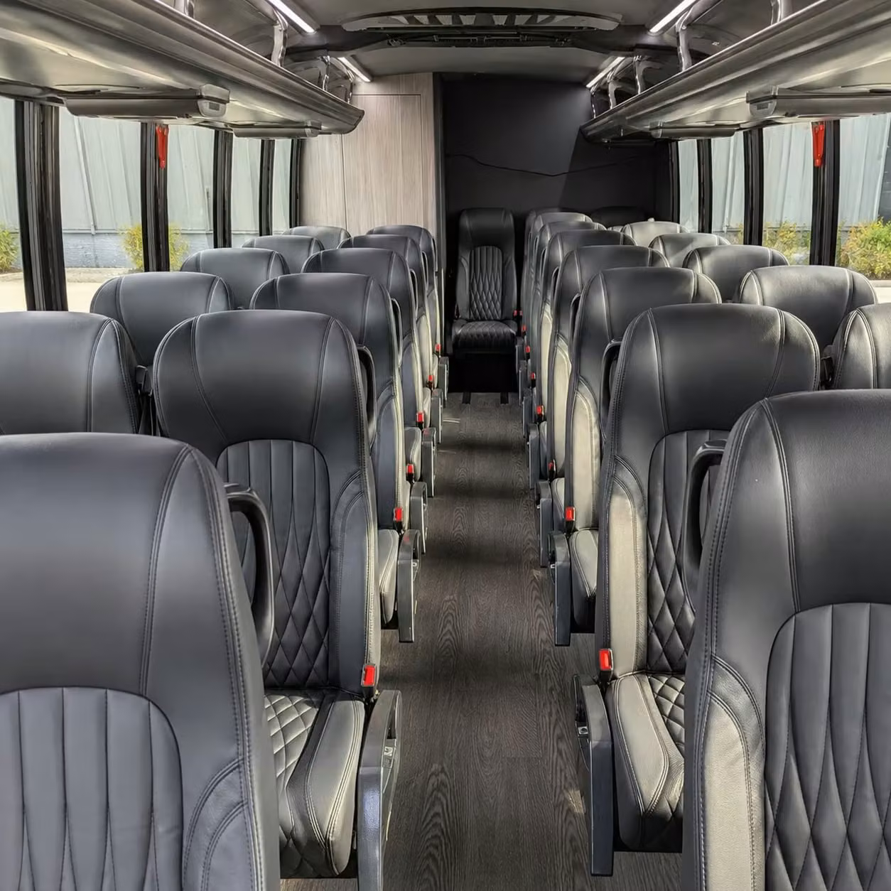 30 passenger minibus inside