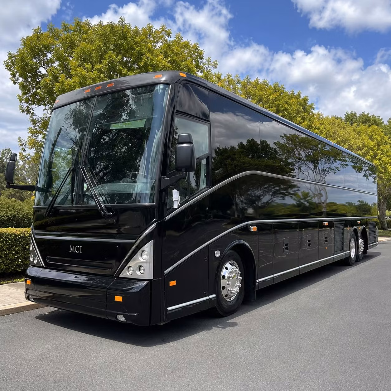 56 passenger charter bus