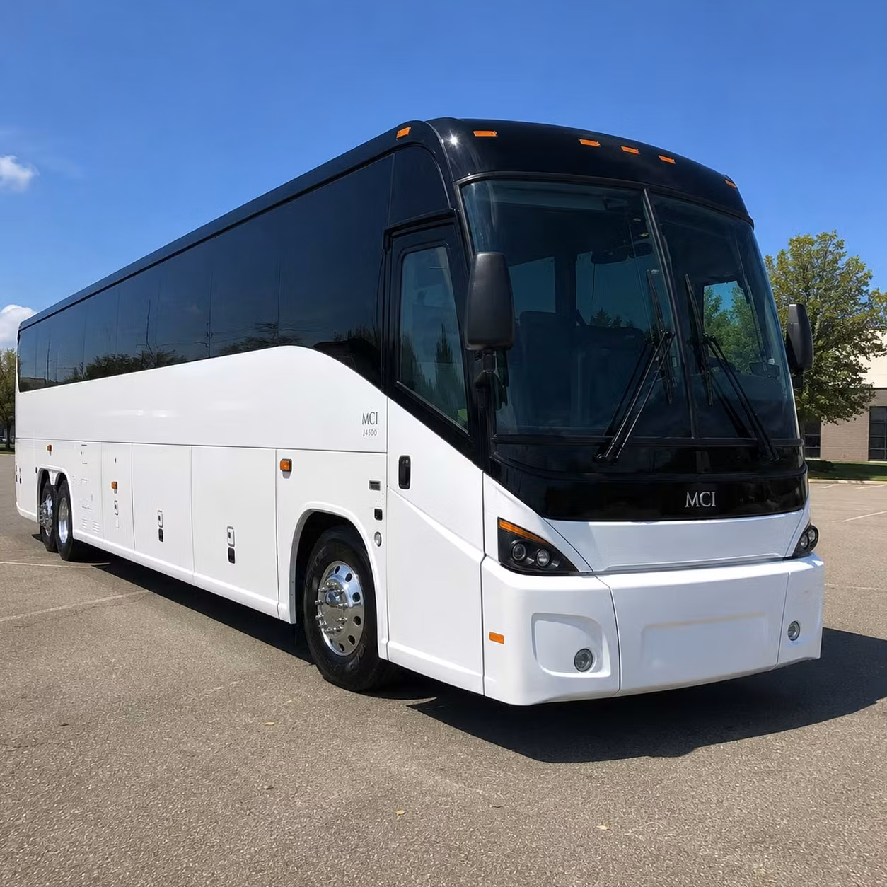 rancho cucamonga charter bus rental exterior