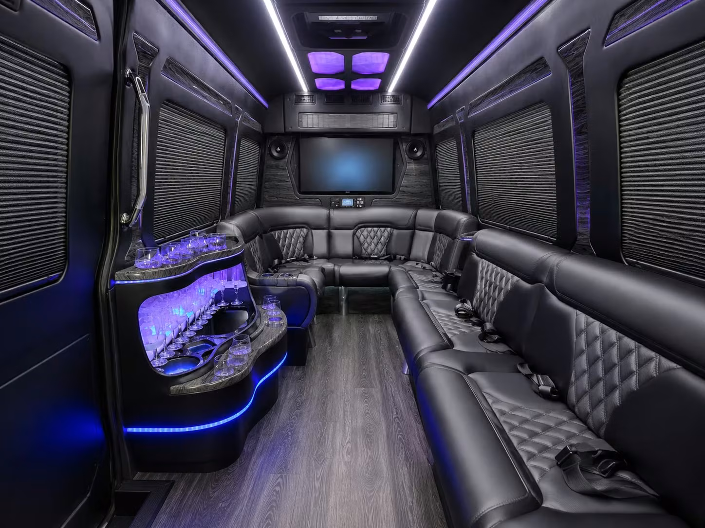sprinter limousine inside