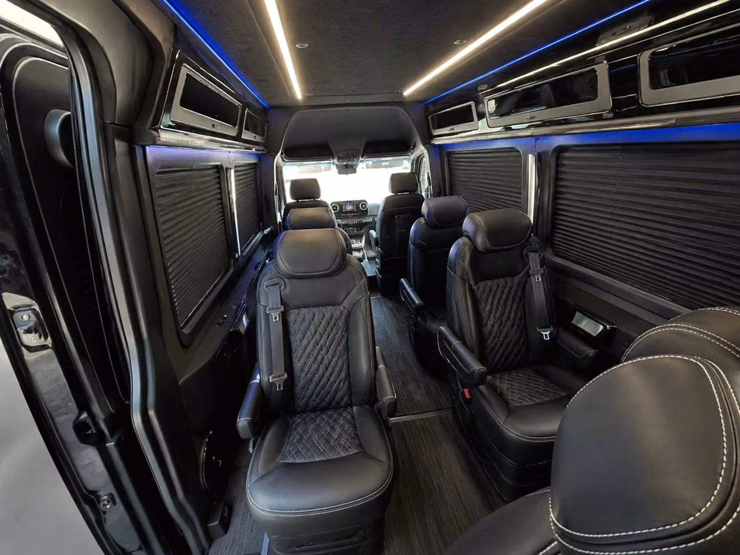 sprinter van with driver interior