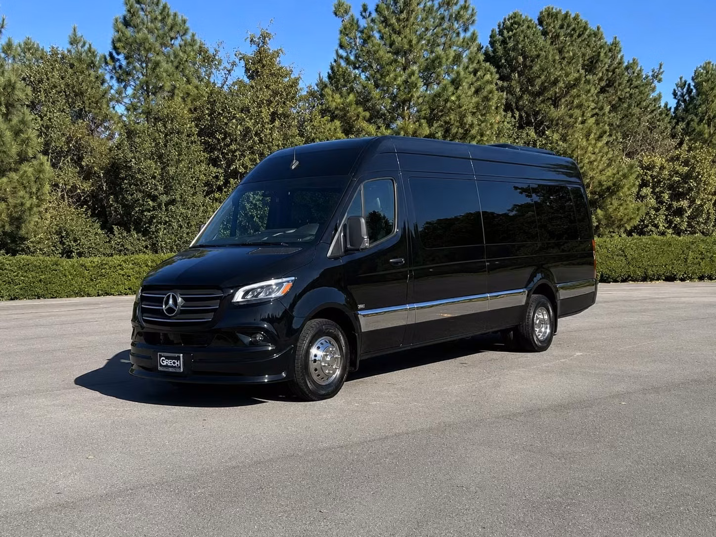 sprinter van with driver